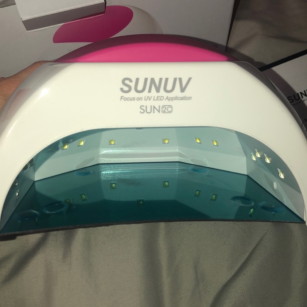 SUNUV LED UV nail Lamp with 4 Timer Setting - Picture 4 of 4